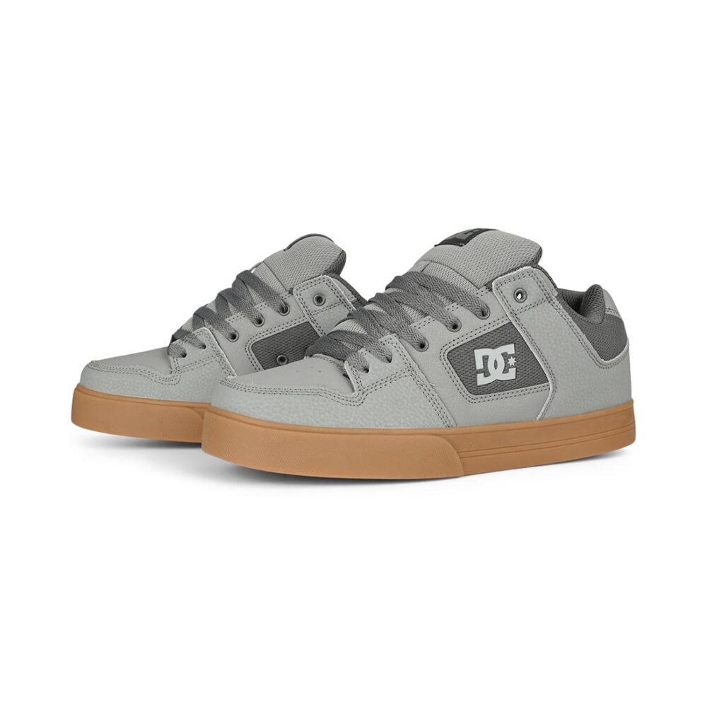 DC Pure Skate Shoes - Carbon/Gum