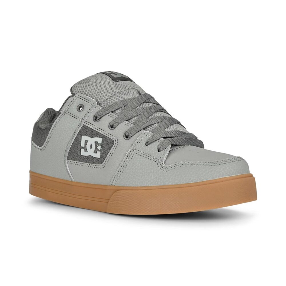 DC Pure Skate Shoes - Carbon/Gum