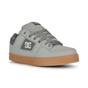 DC Pure Skate Shoes - Carbon/Gum