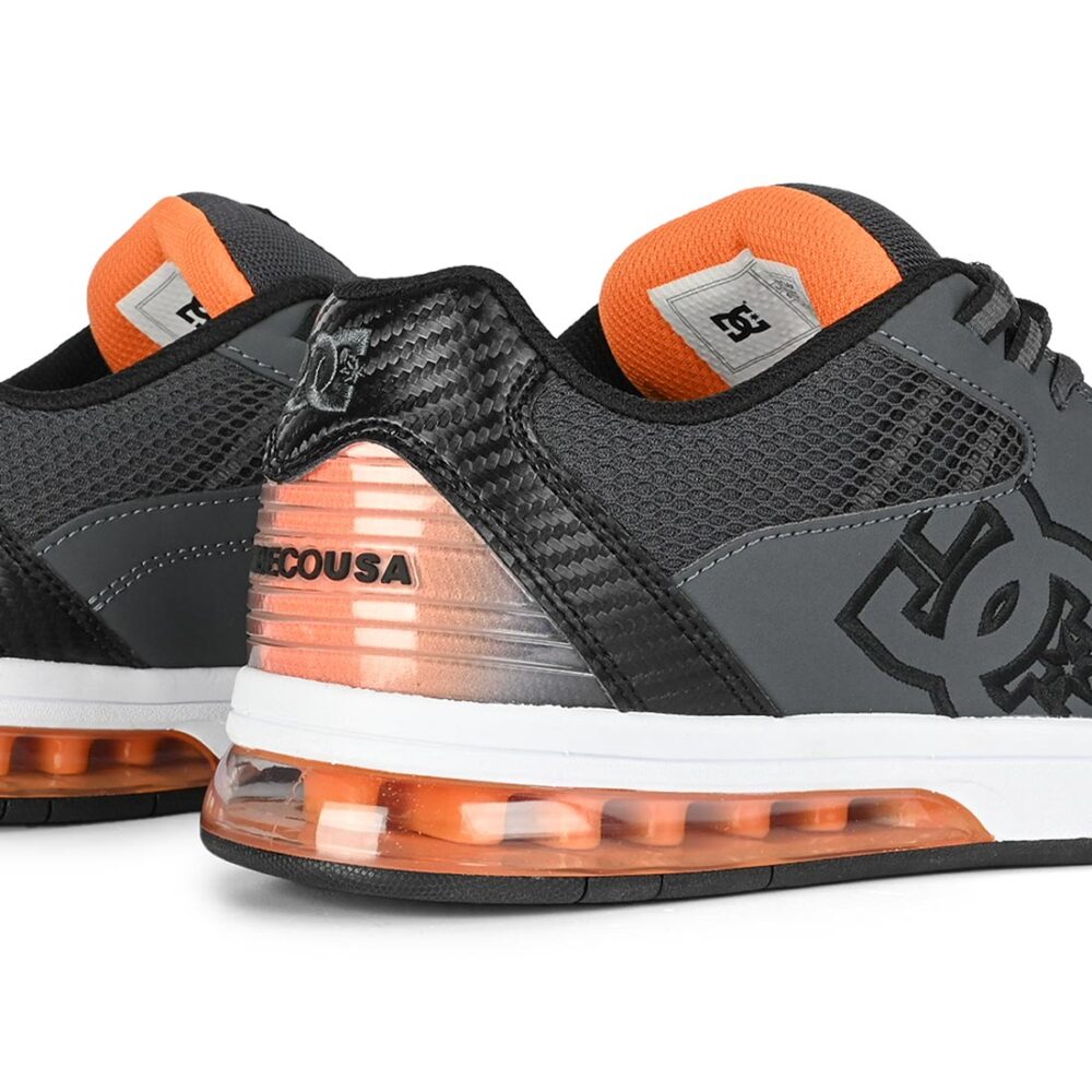 DC Versatile Skate Shoes - Grey/Black/Orange