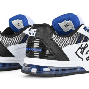 DC Versatile Skate Shoes - White/Black/Blue (SP25)