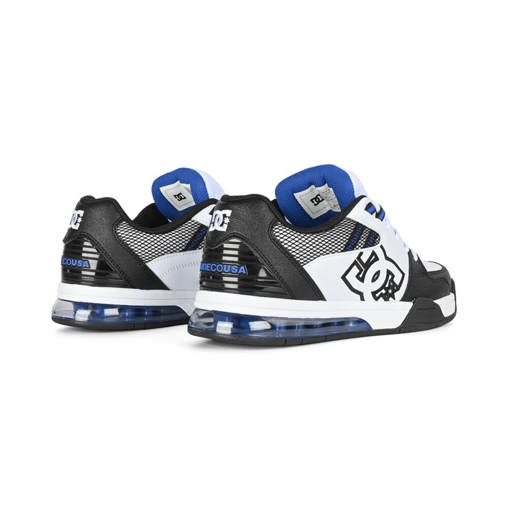 DC Versatile Skate Shoes - White/Black/Blue (SP25)