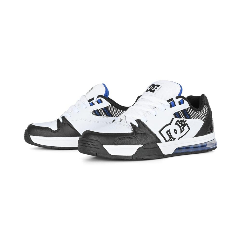 DC Versatile Skate Shoes - White/Black/Blue (SP25)