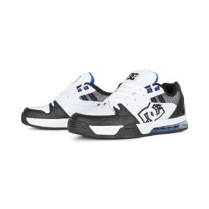 DC Versatile Skate Shoes - White/Black/Blue (SP25)