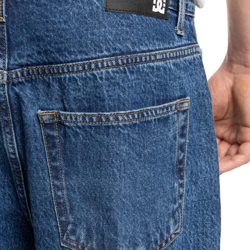 DC Worker Baggy Jeans - Stone Indigo