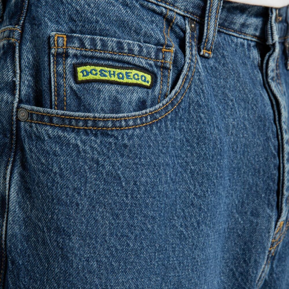 DC Worker Baggy Jeans - Stone Indigo