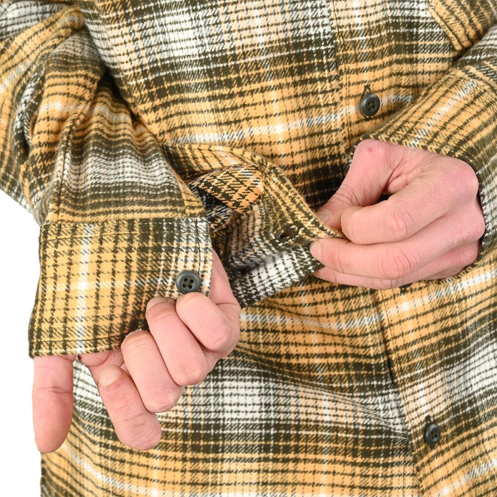 Dickies Forest Check L/S Shirt - Oak Buff