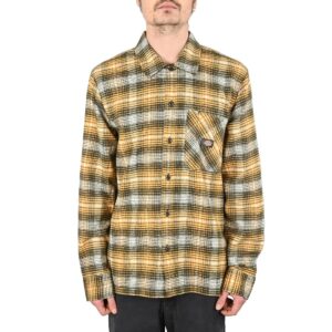 Dickies Forest Check L/S Shirt - Oak Buff