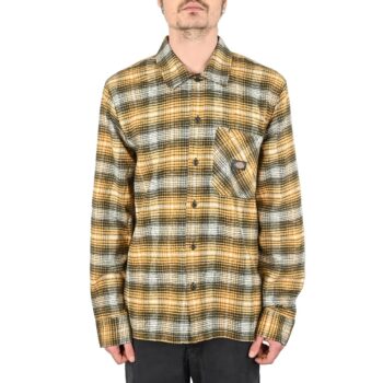 Dickies Forest Check L/S Shirt - Oak Buff