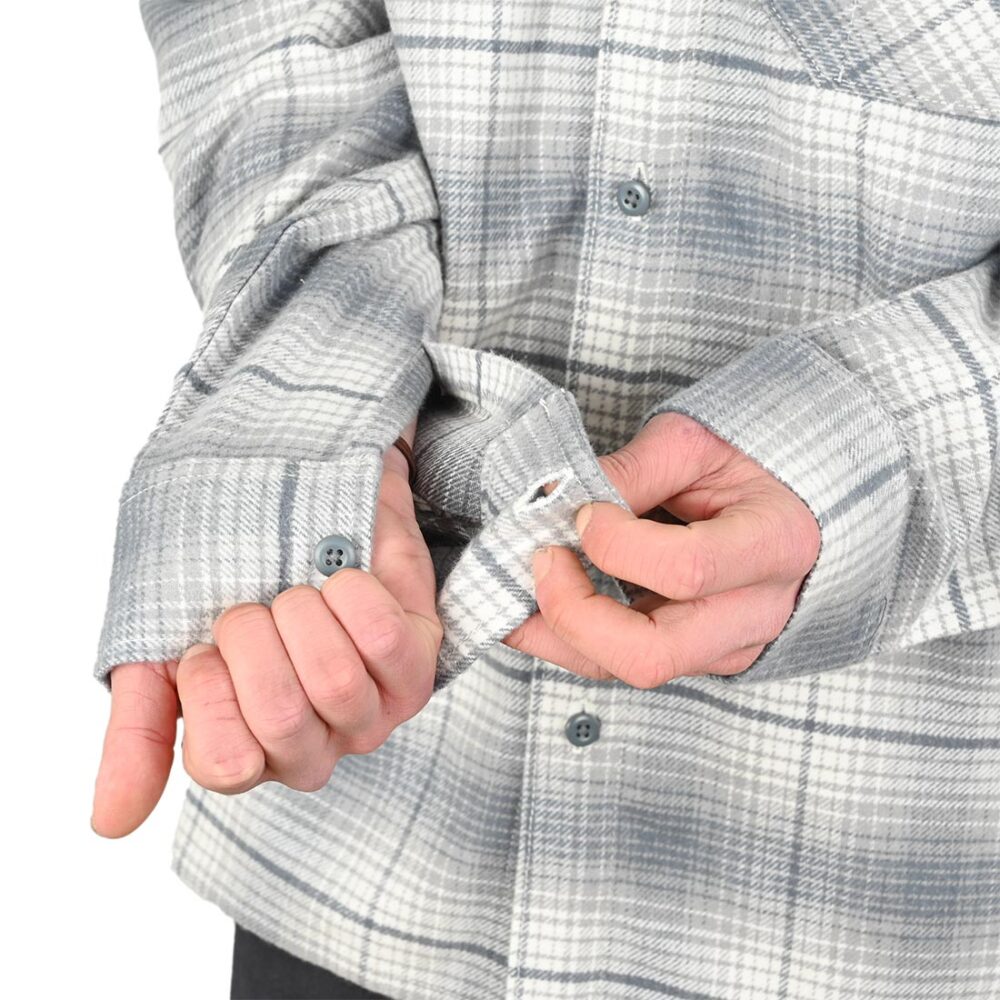 Dickies Forest Check L/S Shirt - Stormy Weather