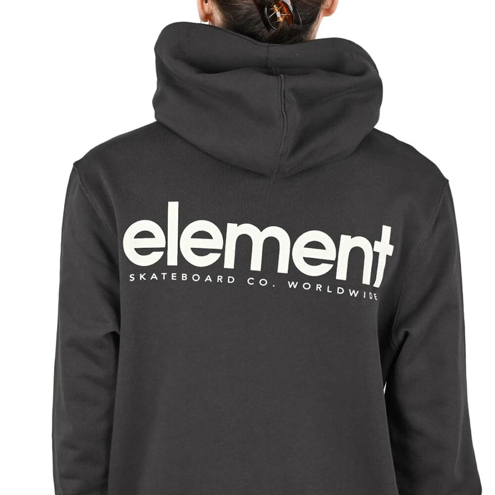 Element Simple Logo Pullover Hoodie - Off Black