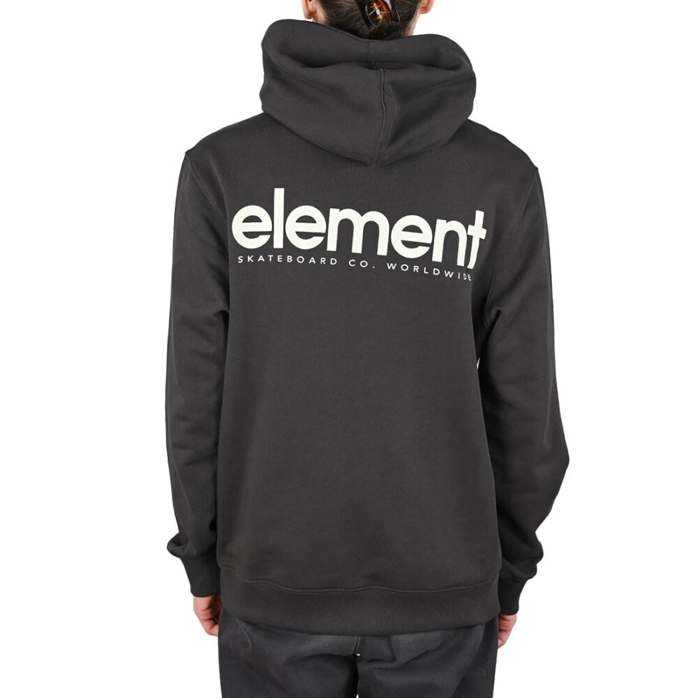 Element Simple Logo Pullover Hoodie - Off Black