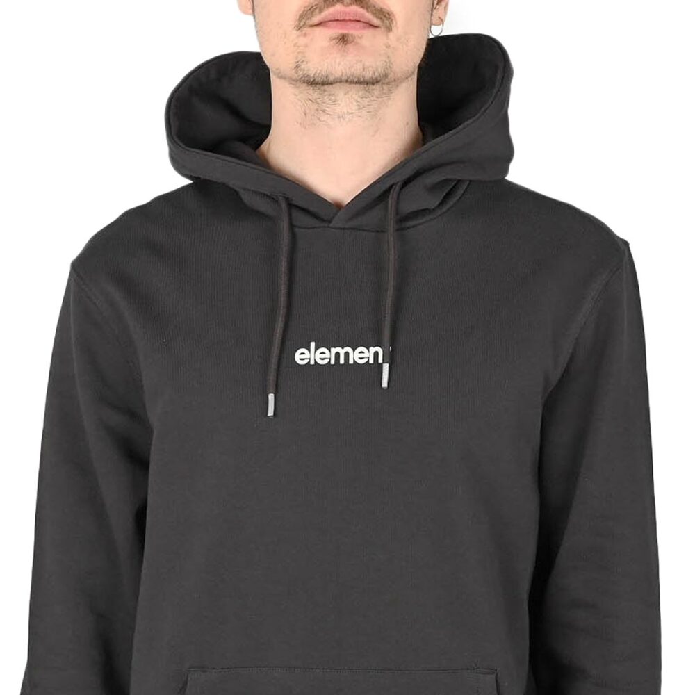 Element Simple Logo Pullover Hoodie - Off Black
