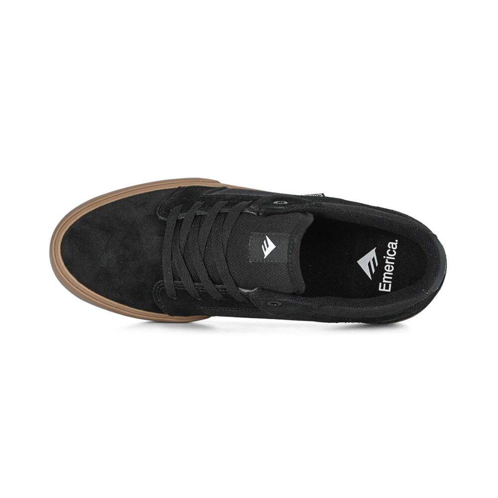 Emerica Cadence Skate Shoes - Black/Gum