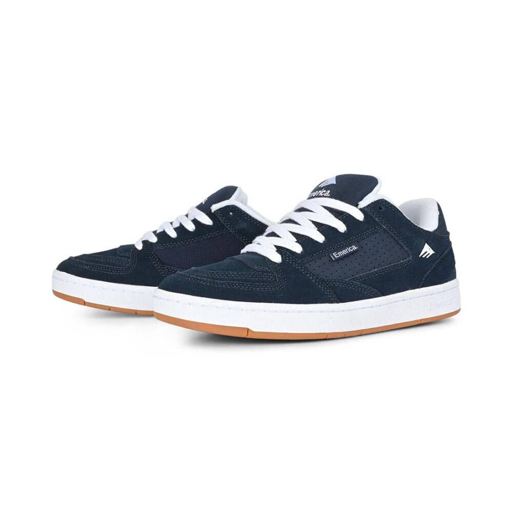 Emerica Mute Skate Shoes - Navy
