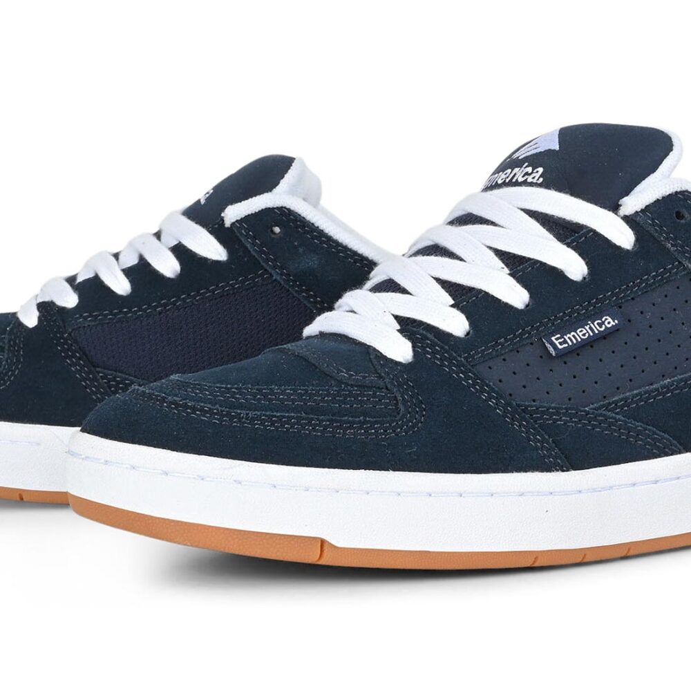 Emerica Mute Skate Shoes - Navy