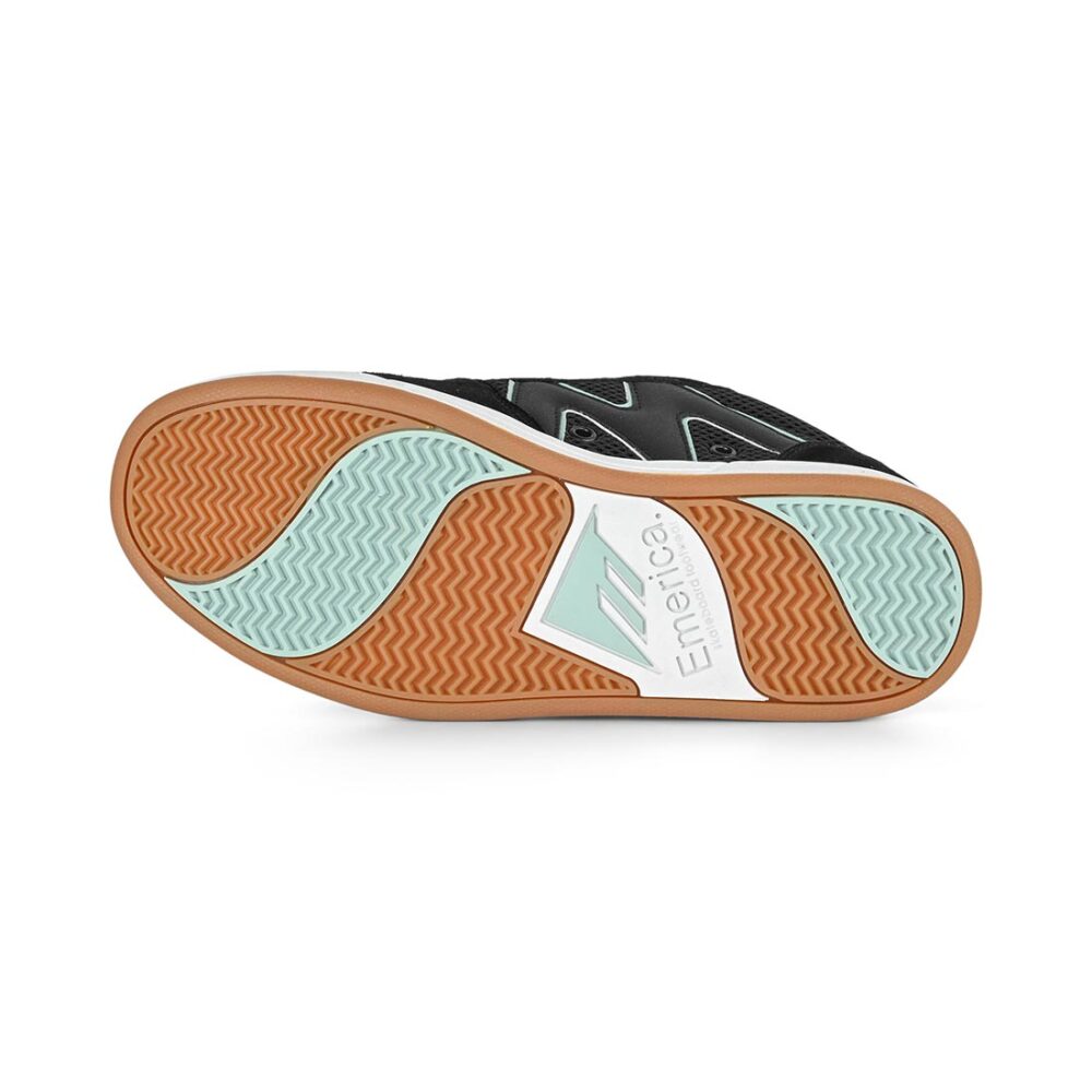Emerica OG-1 Skate Shoes - Black/White/Green