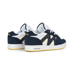 Emerica OG-1 Skate Shoes - Navy/White/Yellow