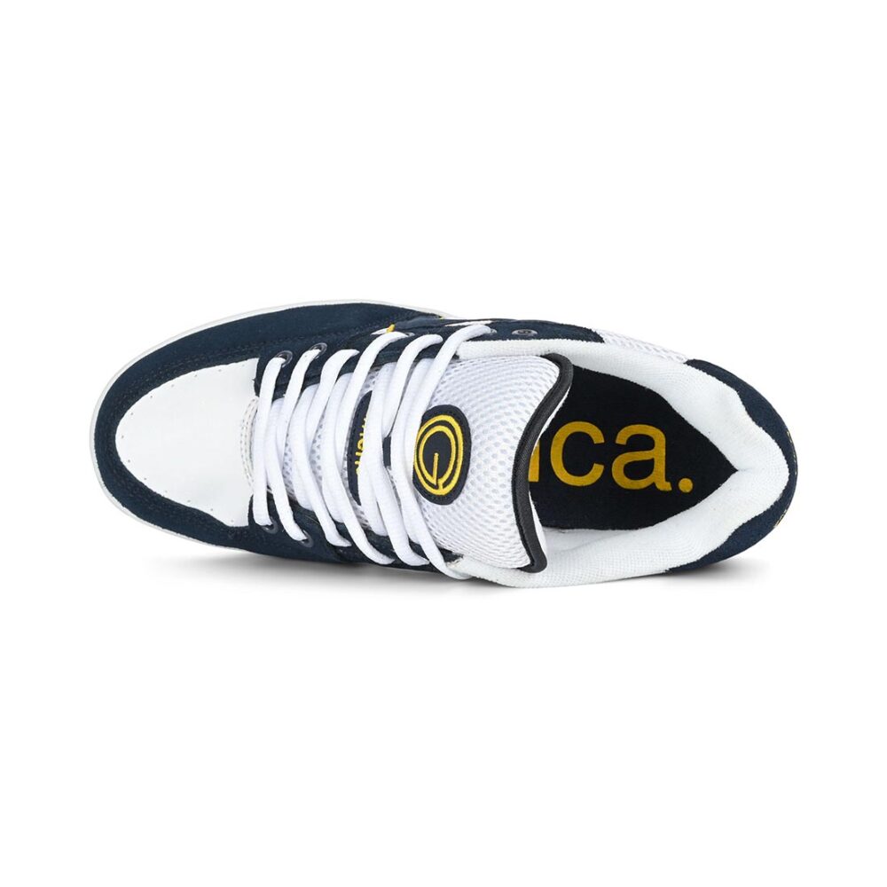 Emerica OG-1 Skate Shoes - Navy/White/Yellow