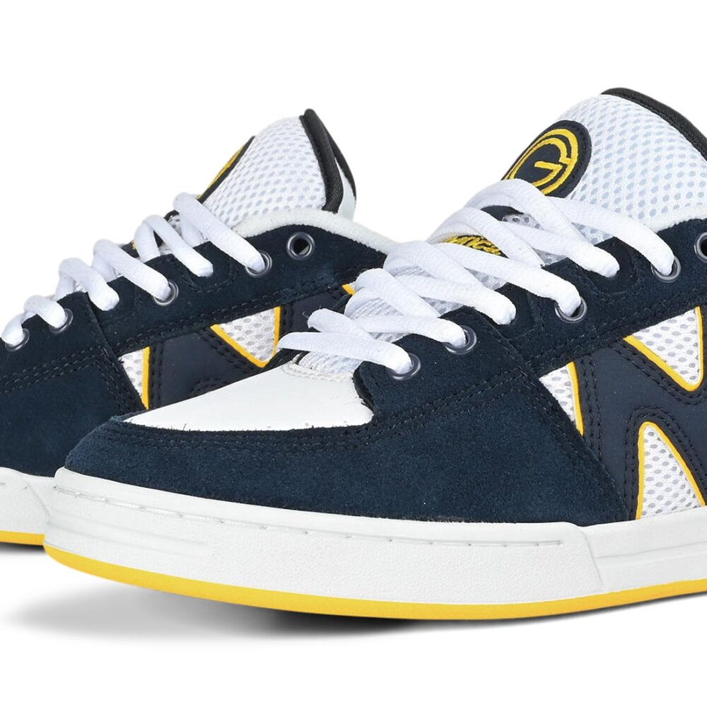Emerica OG-1 Skate Shoes - Navy/White/Yellow