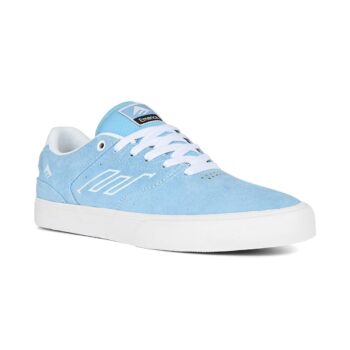 Emerica The Low Vulc Skate Shoes - Blue/White