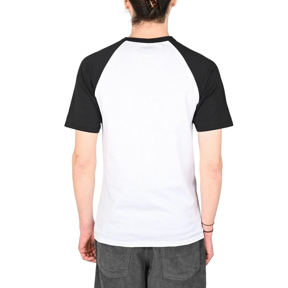 Emerica Triangle Baseball T-Shirt - Black/White