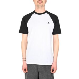 Emerica Triangle Baseball T-Shirt - Black/White
