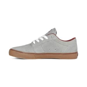 Etnies Barge LS Skate Shoes - Grey/Gum/Red
