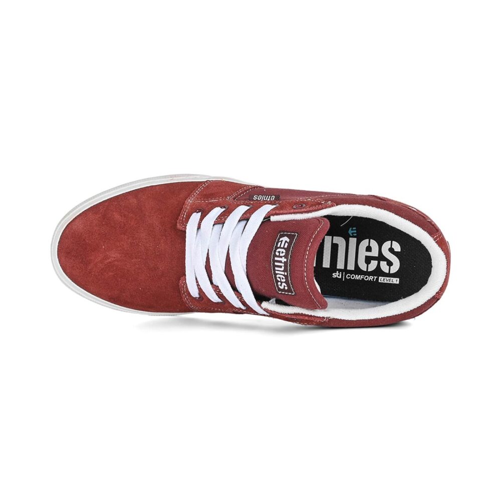 Etnies Barge LS Skate Shoes - Maroon