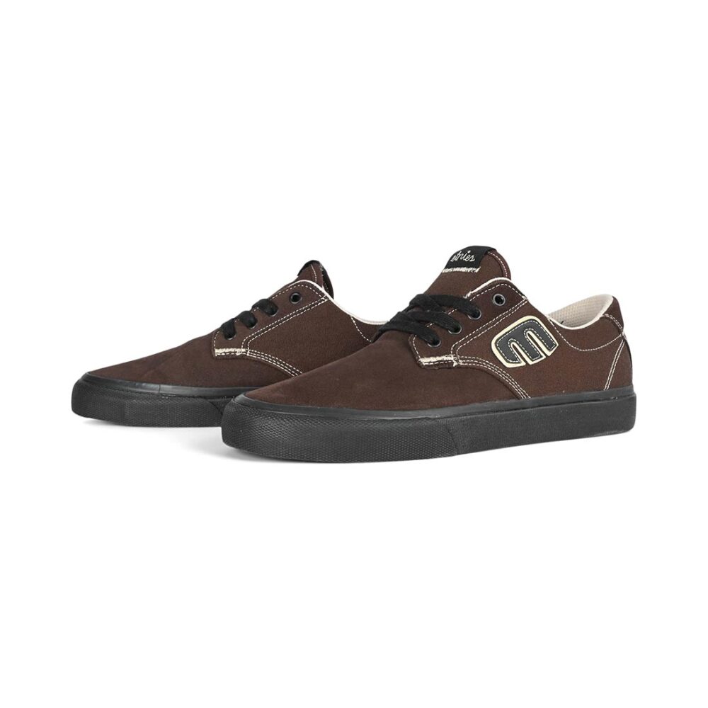 Etnies Barge Plus Skate Shoes - Brown/Black