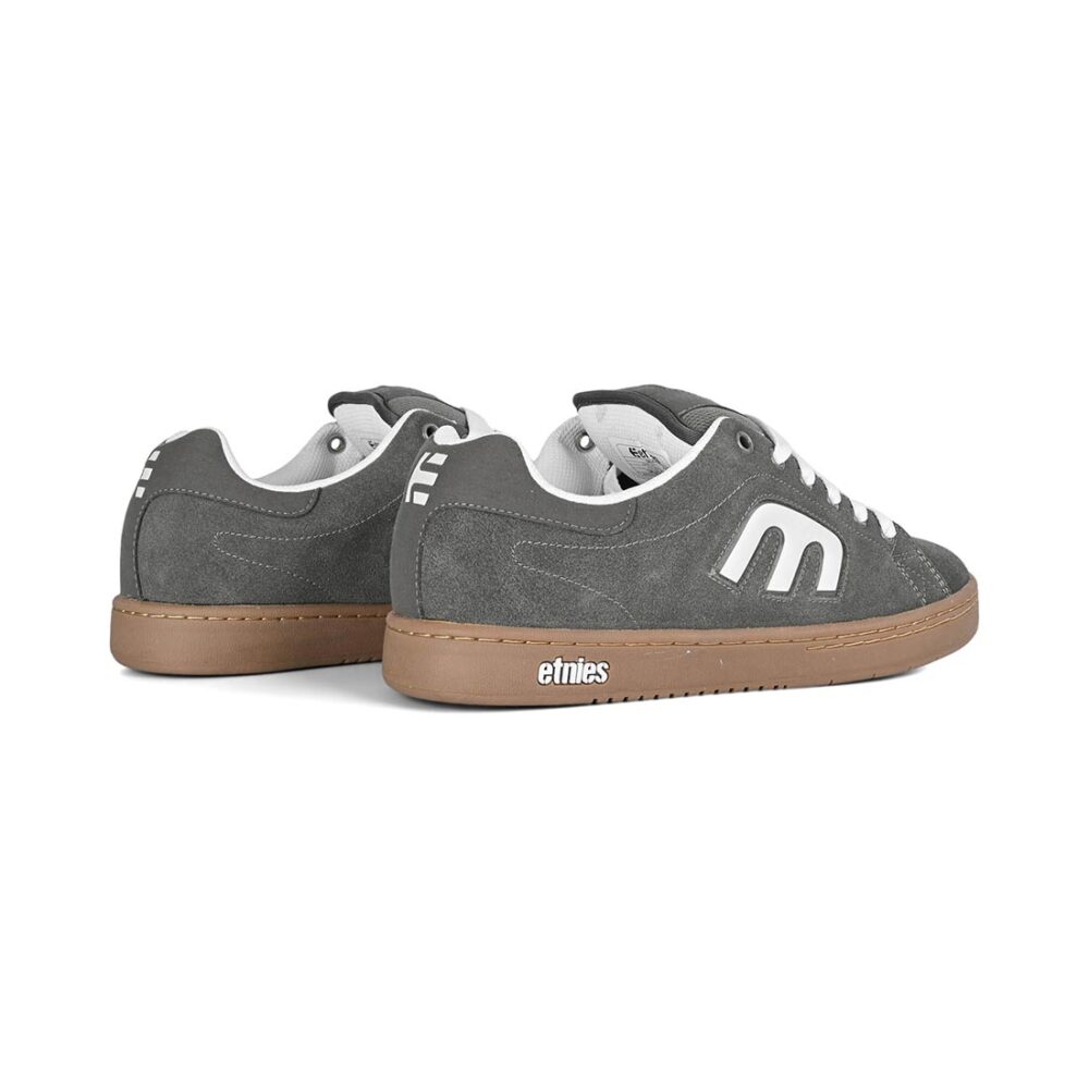 Etnies Callicut Skate Shoes - Grey/White/Gum