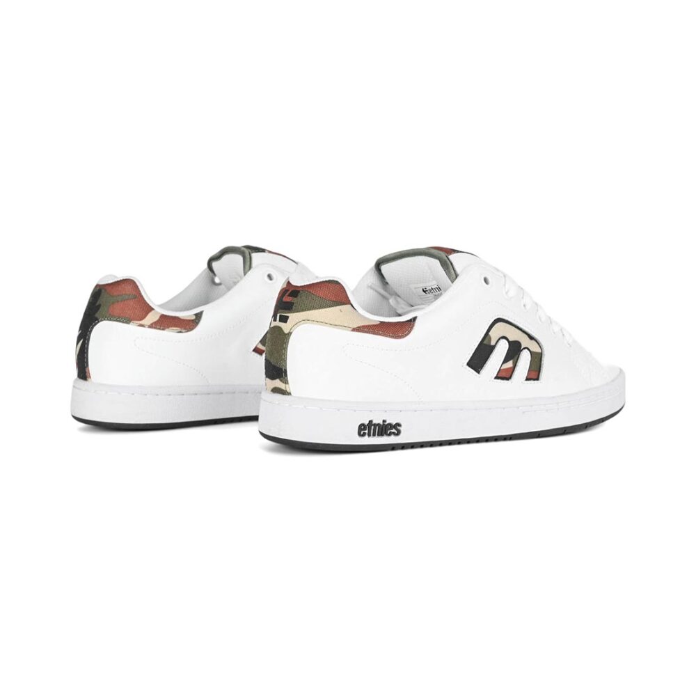 Etnies Callicut Skate Shoes - White/Camo