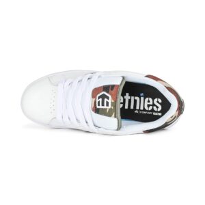 Etnies Callicut Skate Shoes - White/Camo