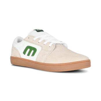 Etnies Cresta Skate Shoes - White/Green/Gum