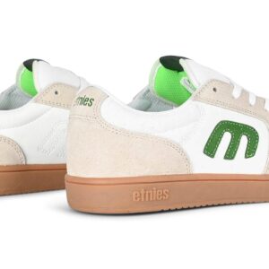 Etnies Cresta Skate Shoes - White/Green/Gum