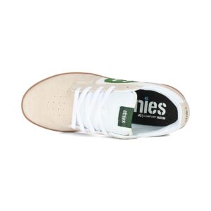 Etnies Cresta Skate Shoes - White/Green/Gum
