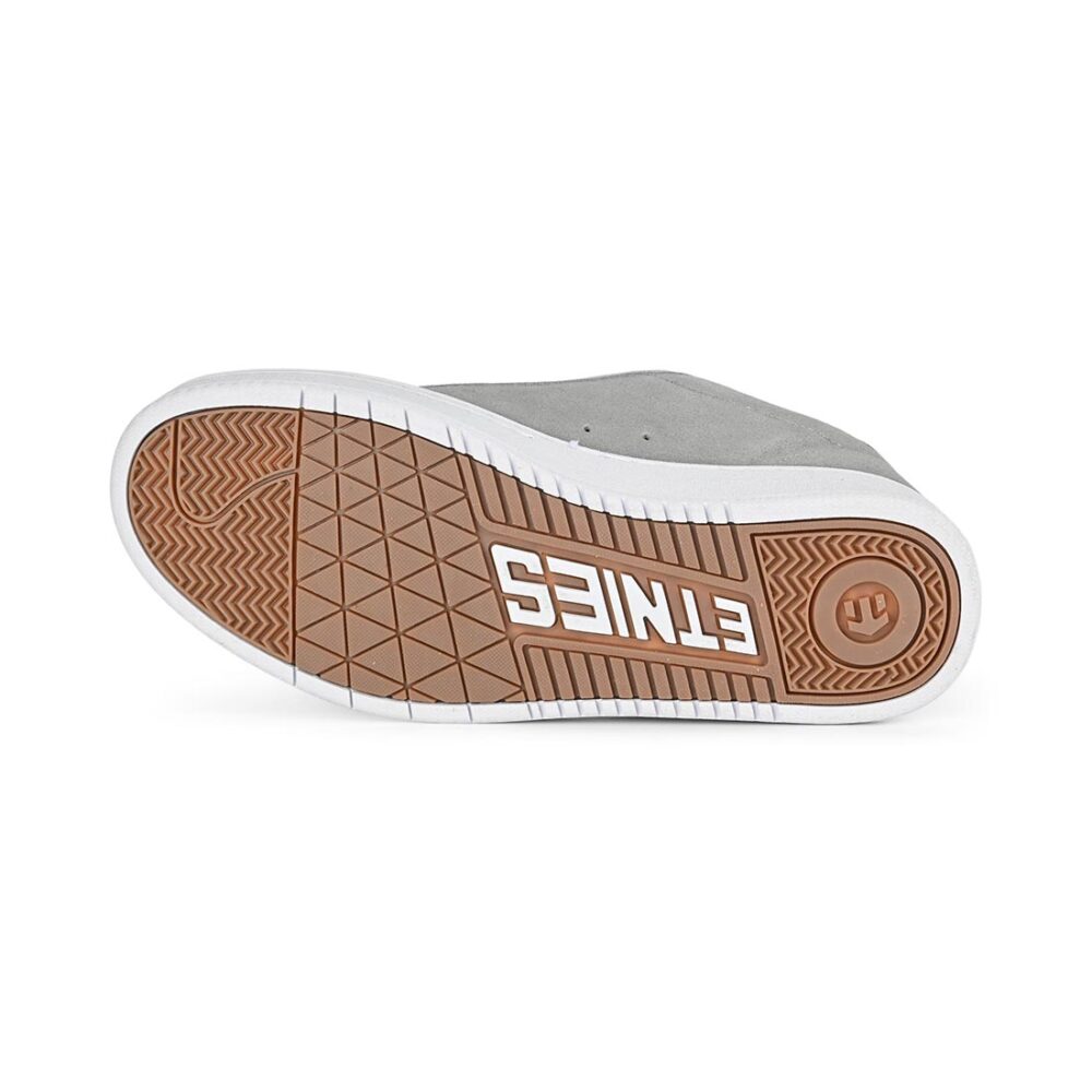 Etnies Fader Skate Shoes - Light Grey/Black