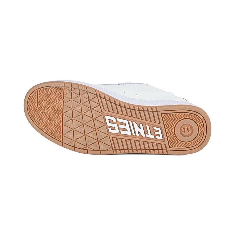 Etnies Fader Skate Shoes - White/White/Navy