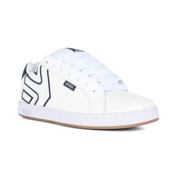 Etnies Fader Skate Shoes - White/White/Navy