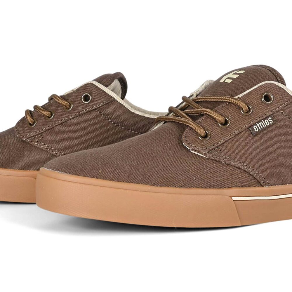 Etnies Jameson 2 Eco Skate Shoes - Brown/Tan/Gum