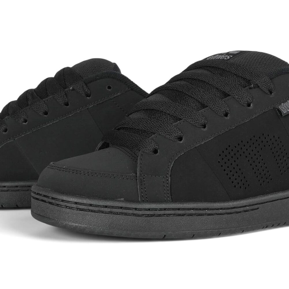 Etnies Kingpin Skate Shoes - Black/Black