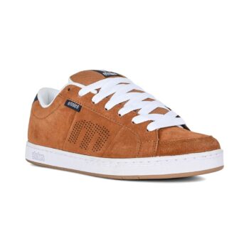 Etnies Kingpin Skate Shoes - Brown/Navy