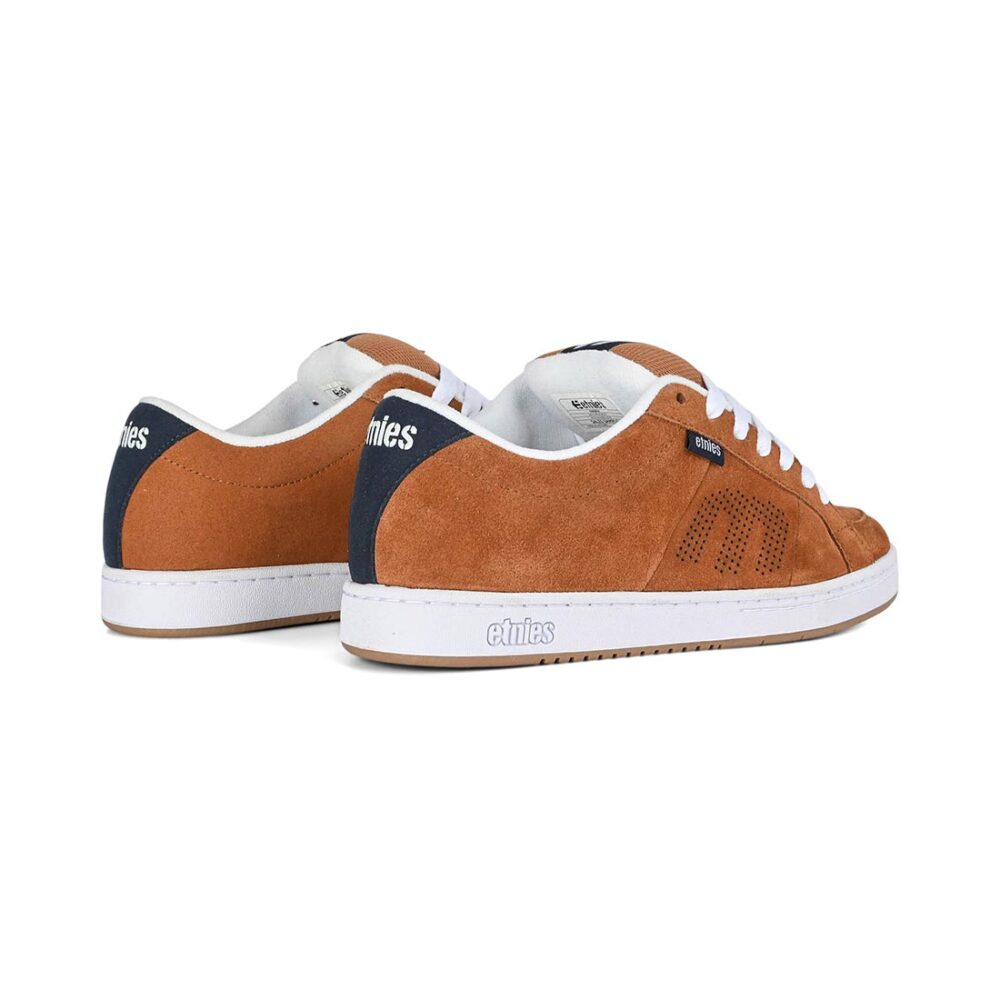 Etnies Kingpin Skate Shoes - Brown/Navy