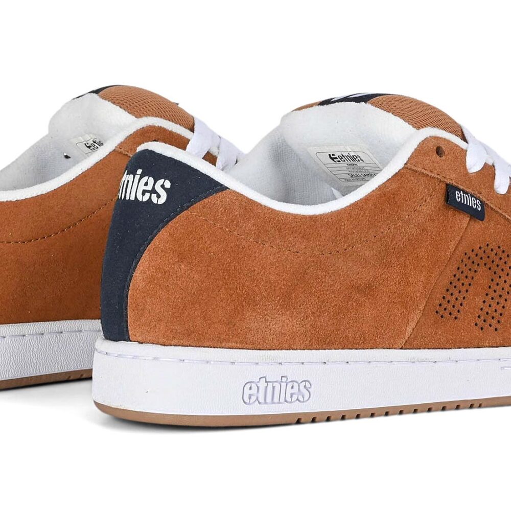Etnies Kingpin Skate Shoes - Brown/Navy