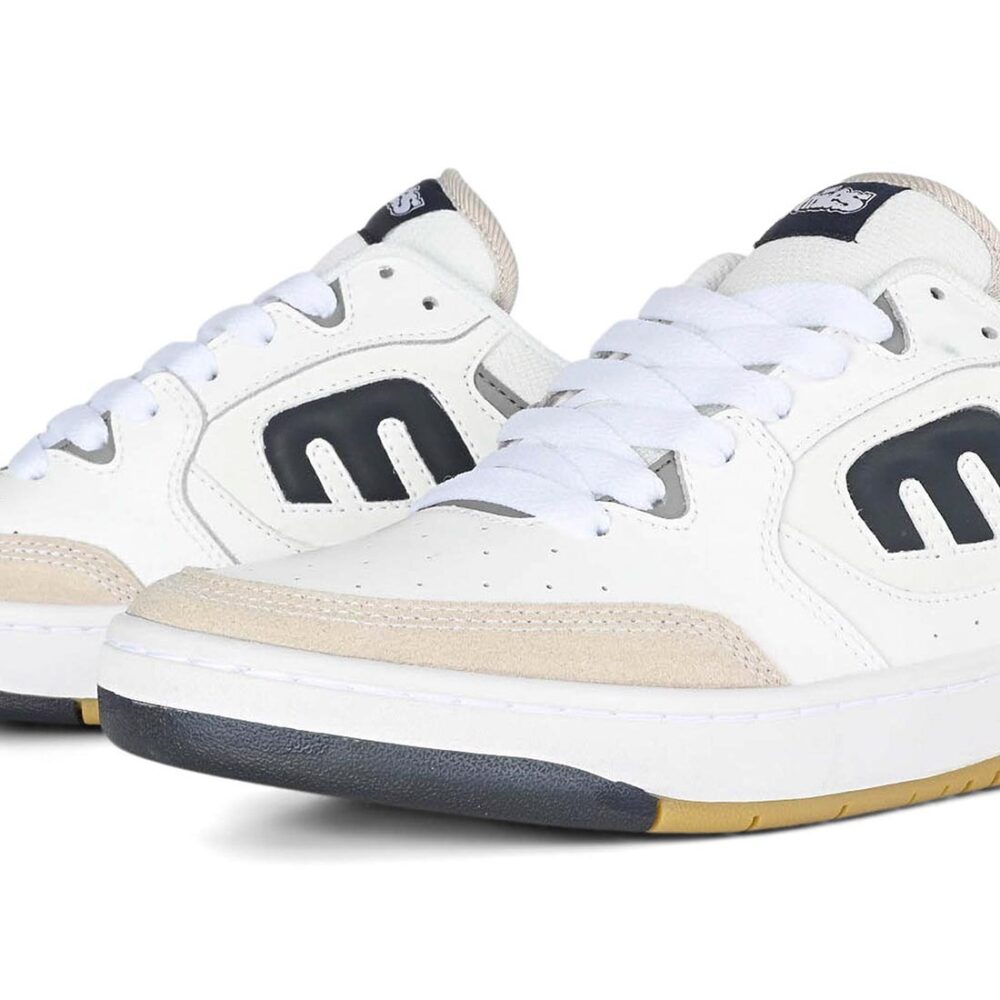 Etnies Loot Skate Shoes - White/Navy