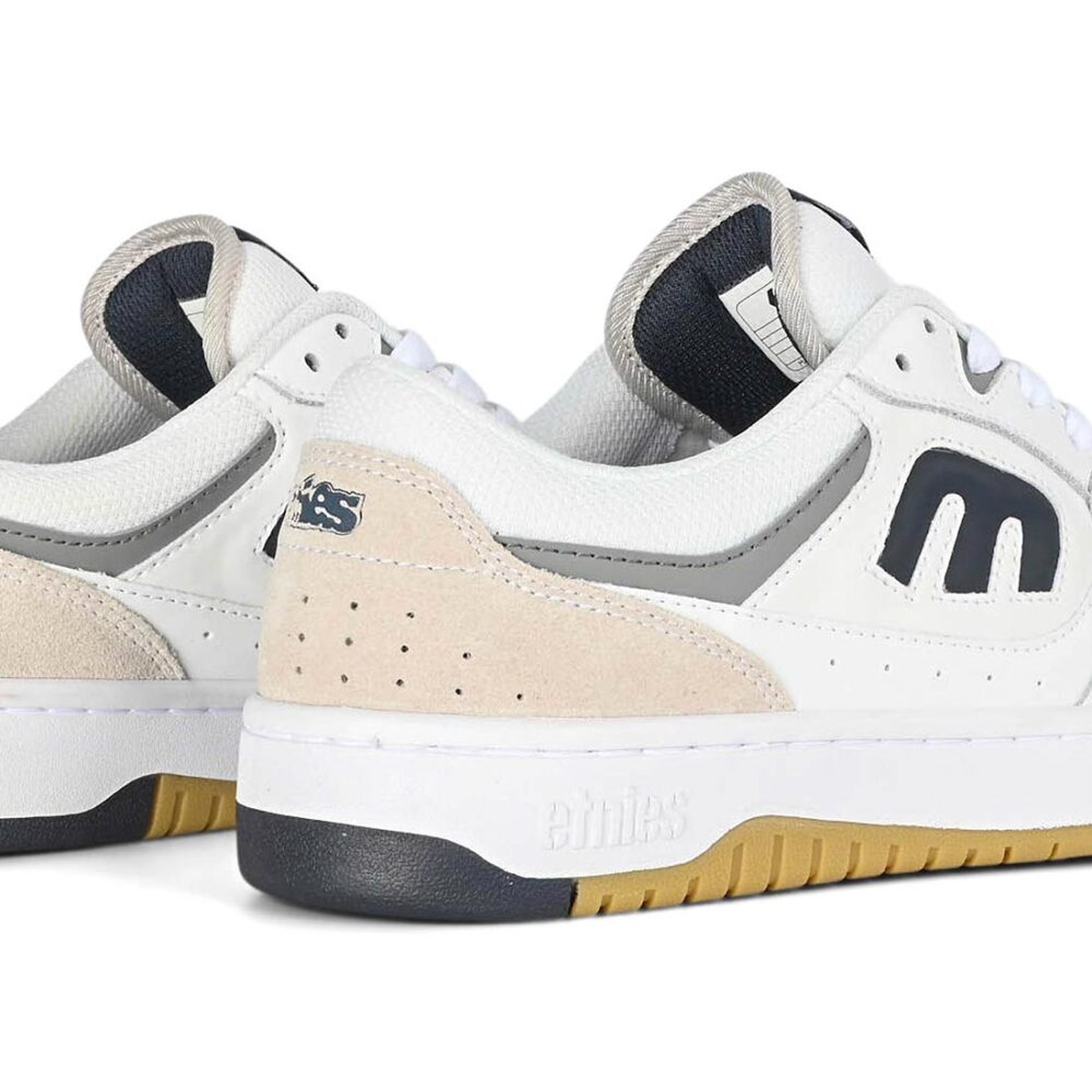 Etnies Loot Skate Shoes - White/Navy