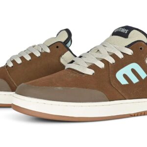 Etnies Marana Skate Shoes - Brown/Blue
