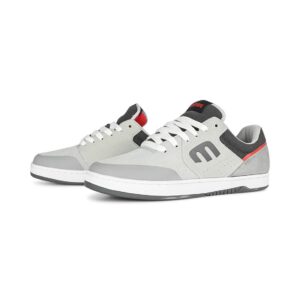 Etnies Marana Skate Shoes - Grey/Grey/Red