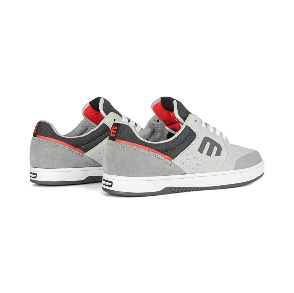 Etnies Marana Skate Shoes - Grey/Grey/Red