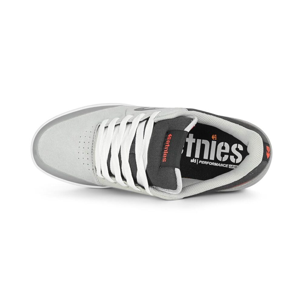 Etnies Marana Skate Shoes - Grey/Grey/Red